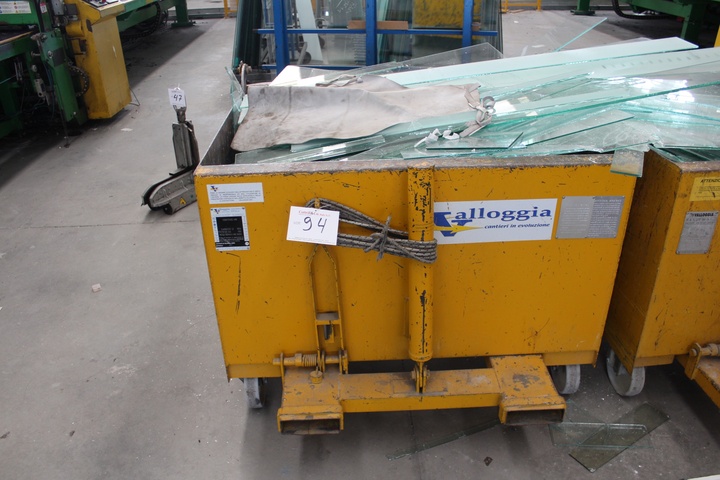 Vallogia Tilting Waste Skips 1250 x 1000 x 900mm