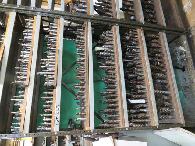 Rack with Large Qty of Cutters