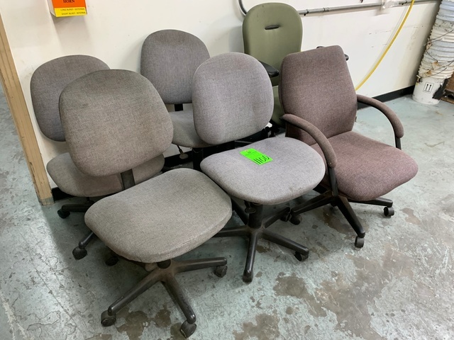 Lot of (6) Office Chairs