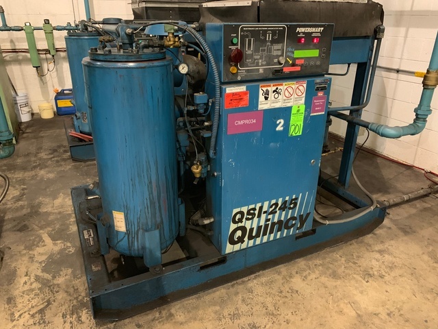Quincy QSI-245 50 HP Air Compressor, s/n 99307