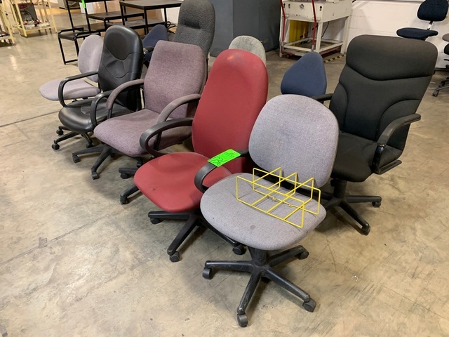 Lot of (10) Office Chairs