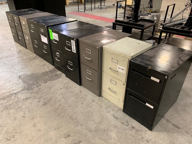 Lot of Assorted File Cabinets