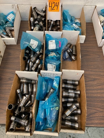 Lot of Assorted TF25 Collets