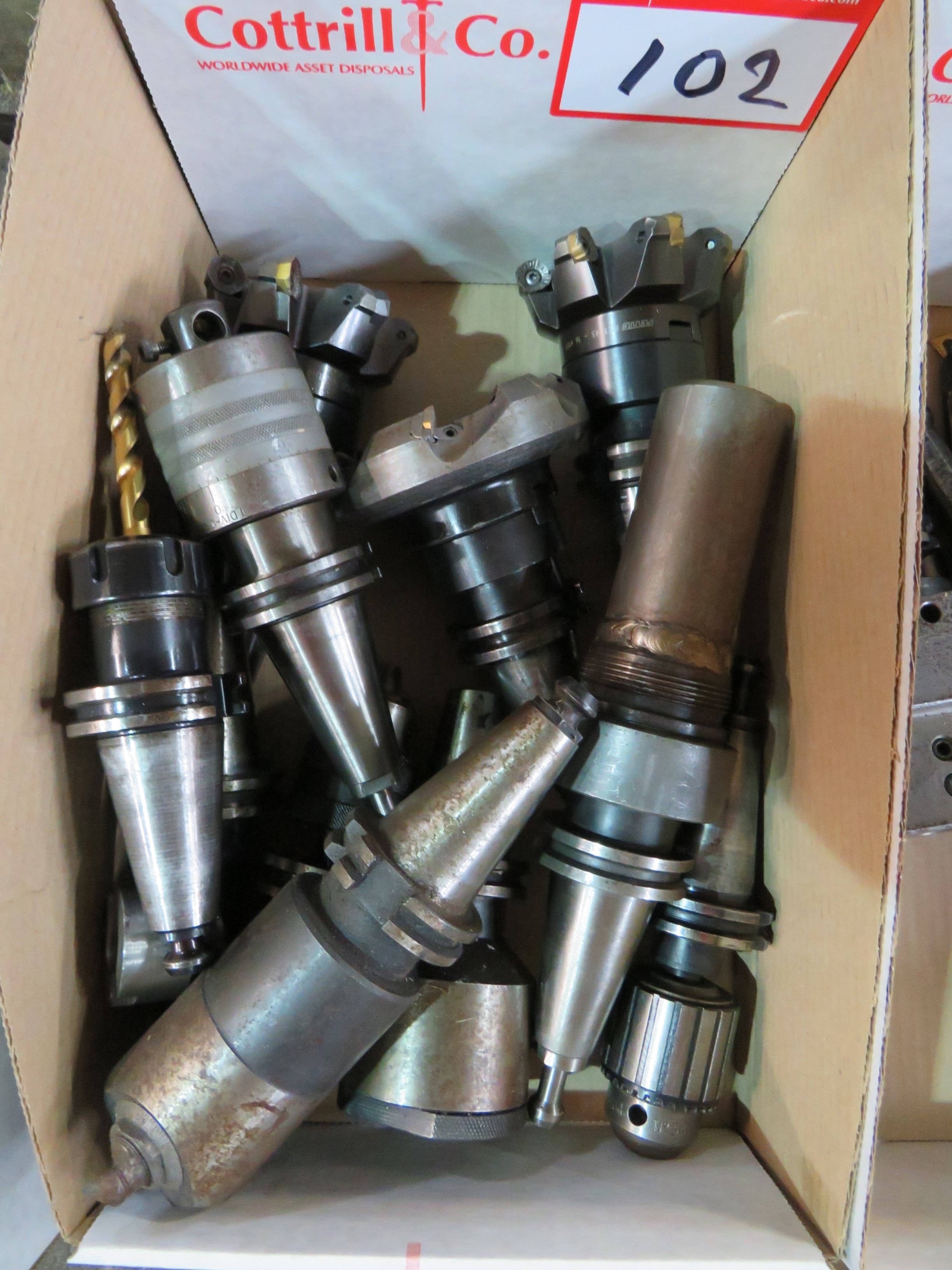 Qty of CAT40 Tooling