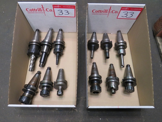Qty of BT40 Tooling