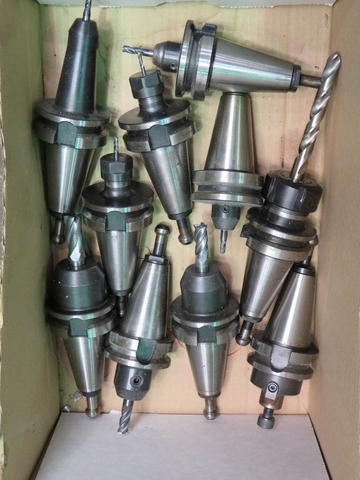 Box of BT40 Tooling