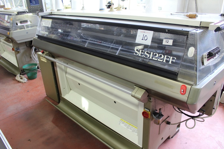 Shima Seiki SES 122FF Flat Bed Knitting Machine