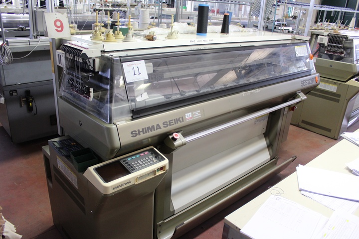 Shima Seiki SES 122RT Flat Bed Knitting Machine