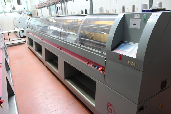 Steiger Vesta Multi Flat Bed Knitting Machine