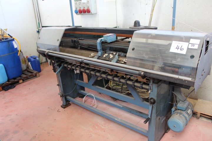 Omega Flat Bed Knitting Machine