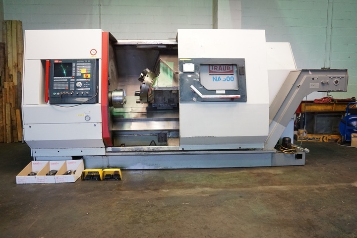 Traub TNA500 CNC Lathe with Traub System TX 8F Control