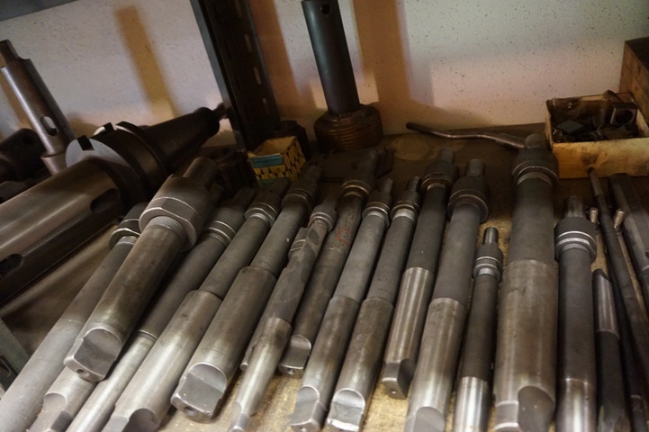Qty of Reamers, Boring Heads and Morse Taper Tooling