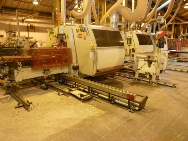 IMA Wehrmann Type Combima K/II/R75/760/F/R3 Double Sided Edge Banding Machine