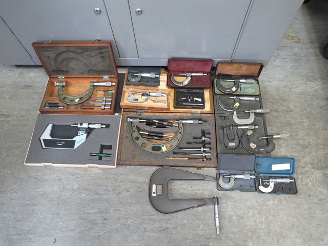 Qty of Imperial Outside Micrometers