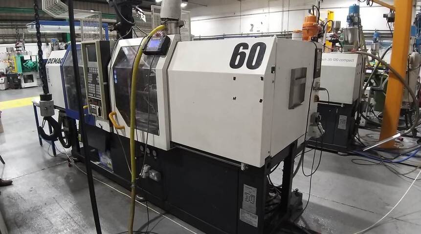 Demag Model Ergotech ET50-200 50-Ton Injection Moulding Machine