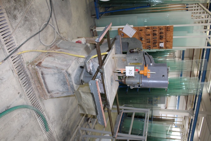 Glass Drill with Extending Table