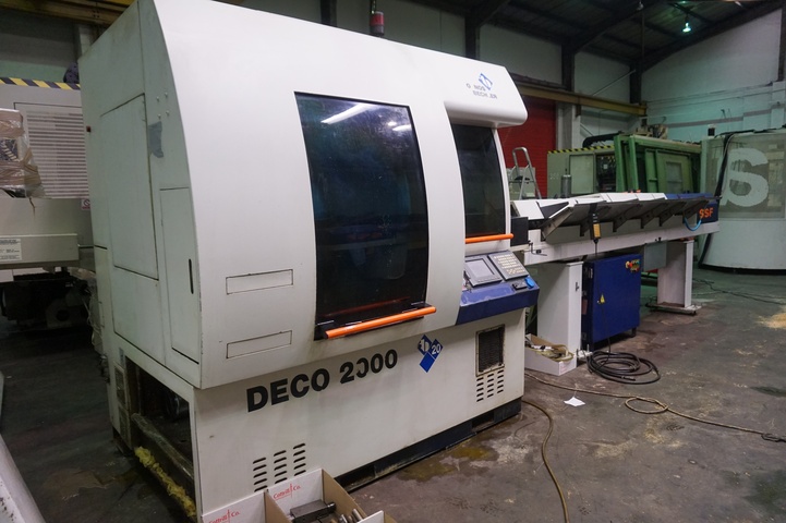 Tornos Deco 2000 Sliding Head Machine