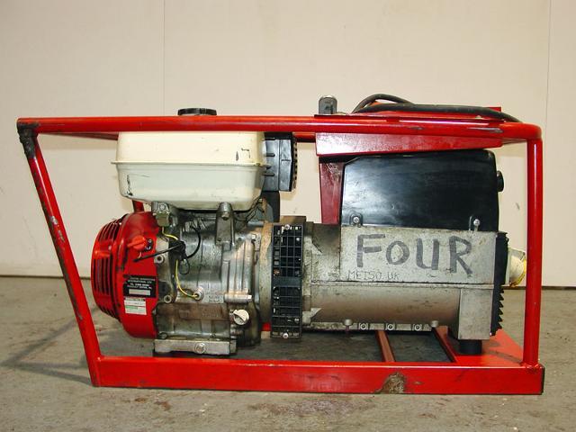 Spitfire XJ2000 Moble Welding Generator