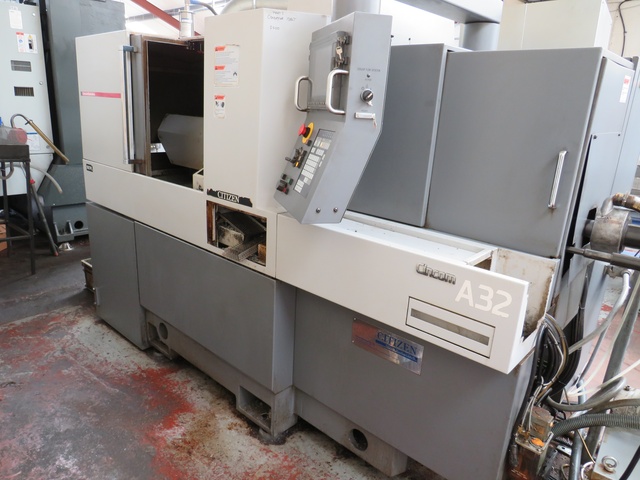 Citizen A32VllPl Sliding Head CNC Lathe