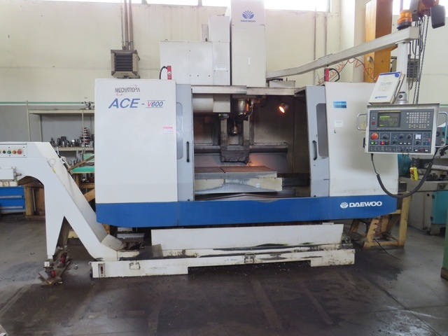 Daewoo Mechatropia Ace-V600 CNC Vertical Machining Centre