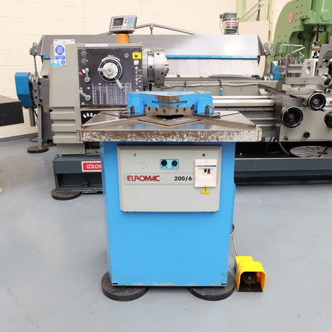 Euromac Type 200/6 Hydraulic Sheet Metal Corner Notcher