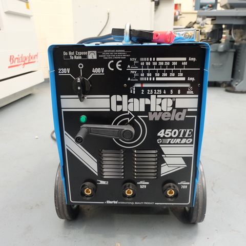 Clarke 450TE TURBO Arc Welding Machine