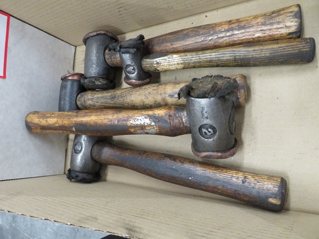Qty of Copper Mallets