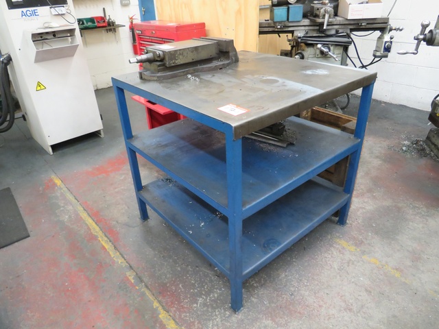 (4) Heavy Duty Metal Tables