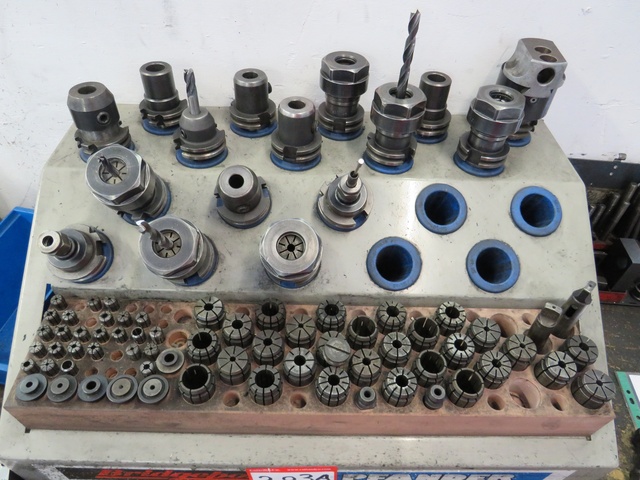 Qty of BT40 Tool Holders and Collets