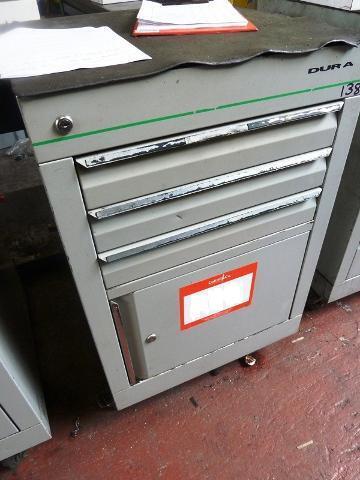 Dura 3-Drawer Cabinet & Cupboard