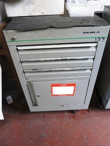Dura 3-Drawer Cabinet & Cupboard