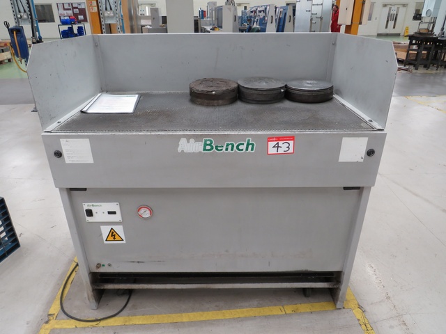 Air Bench Down Draught Fettling Bench