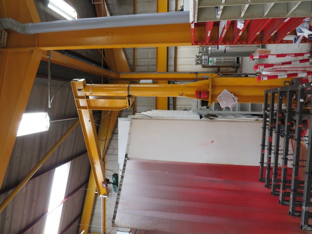 250kg Free Standing Pendant Controlled Jib Crane