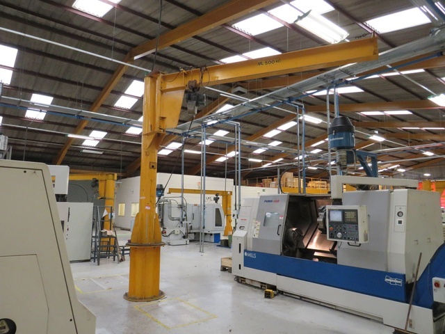 Jib Crane 500kg with Demag Hoist