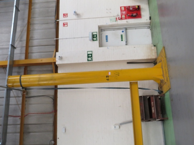 Jib Crane 1000kg with Kone Cranes Hoist