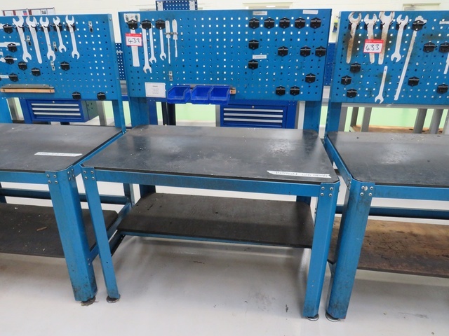 Work Bench 1.2m x 760mm x 2.6m High