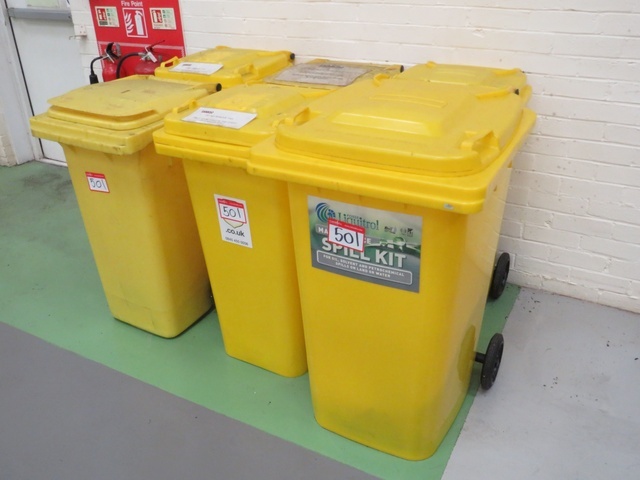 Qty of Spillage Bins