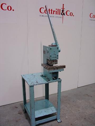 F.J. Edwards Corner Notcher on Stand