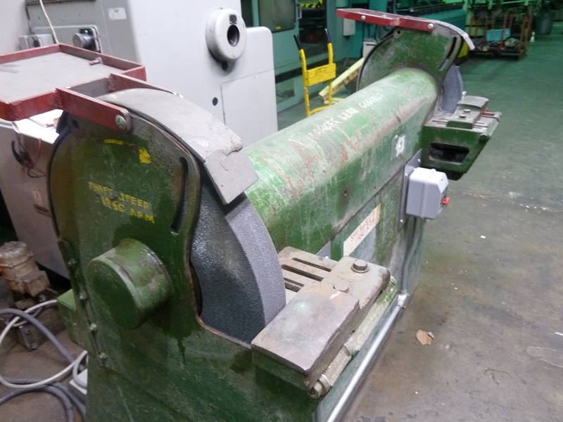 Heavy Duty 14” x 2” Face Double Ended Grinding Machine