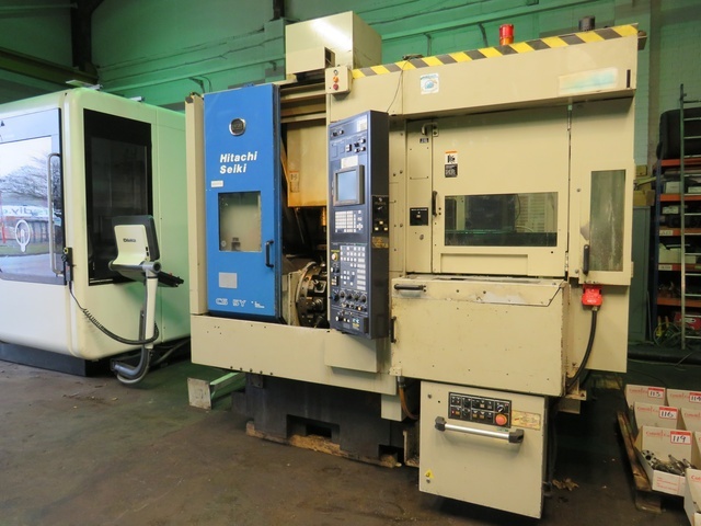 Hitachi Seiki CS25Y Vertical Lathe