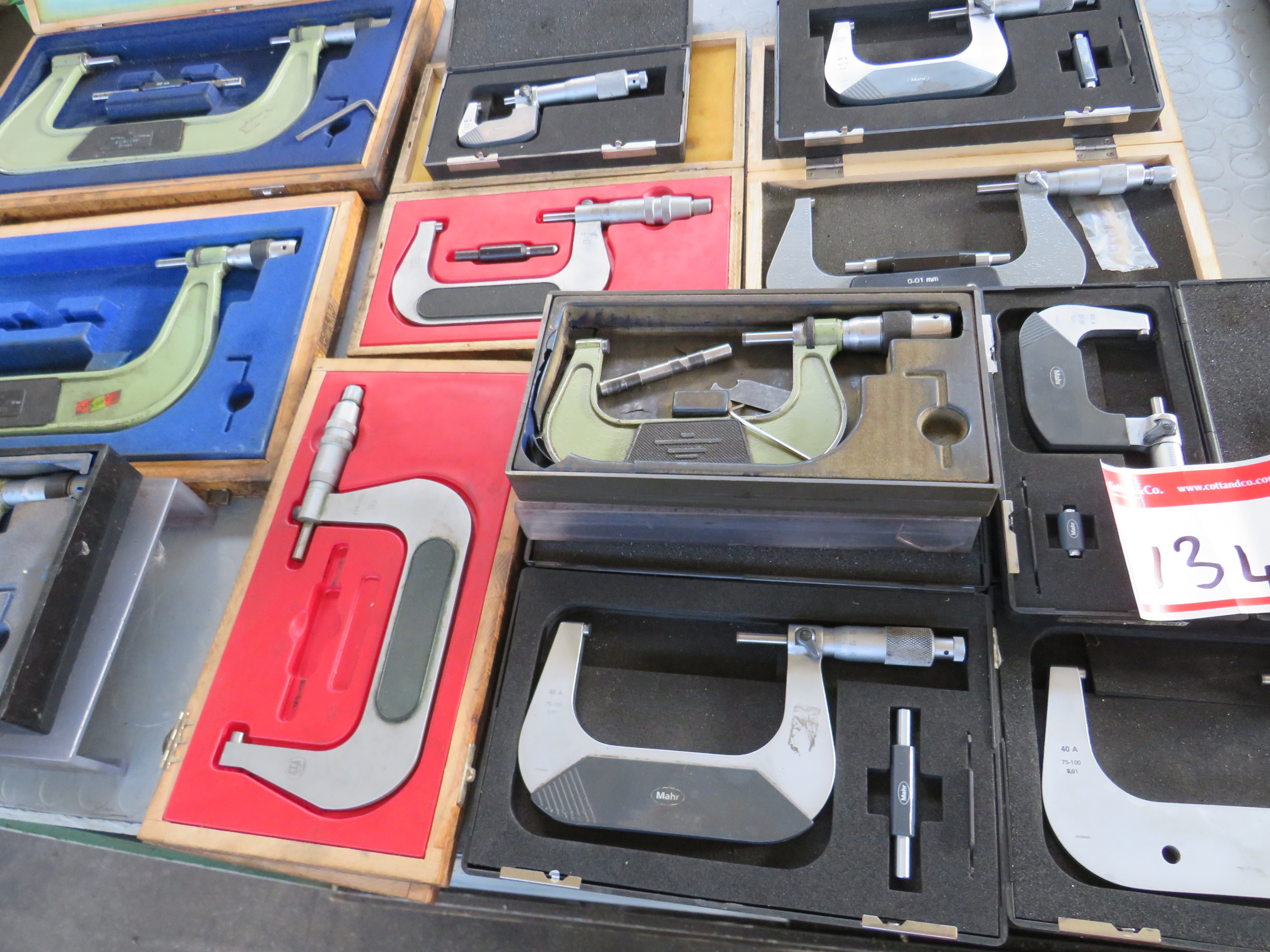 Qty of Metric Micrometers