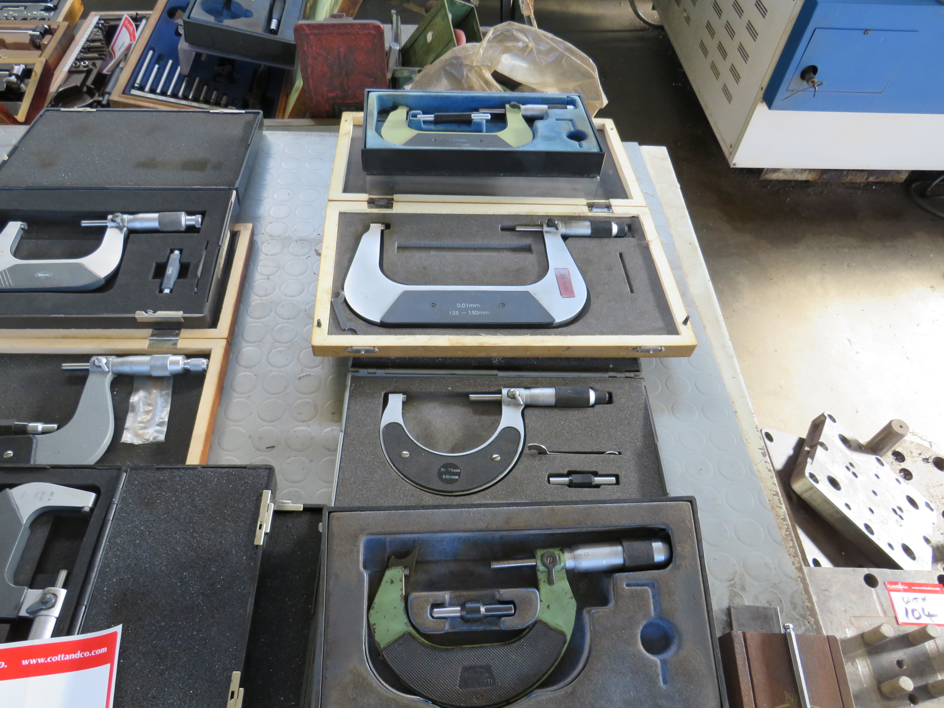 Qty of Metric Micrometers