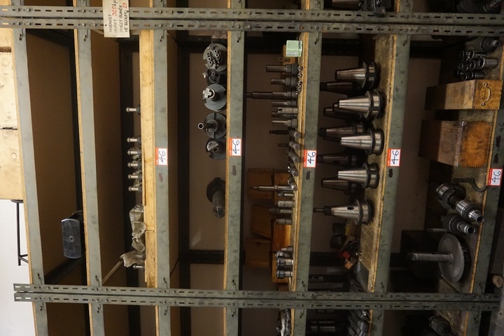 Qty of ISO 60 Tooling with Racking