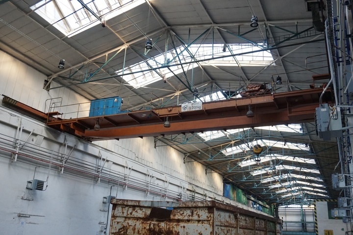 Vihorlat 8,000kg Twin Beam Overhead Travelling Gantry Crane