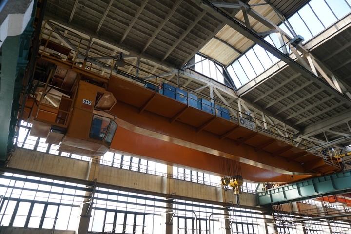 Sub 50,000kg Twin Beam Overhead Travelling Gantry Crane