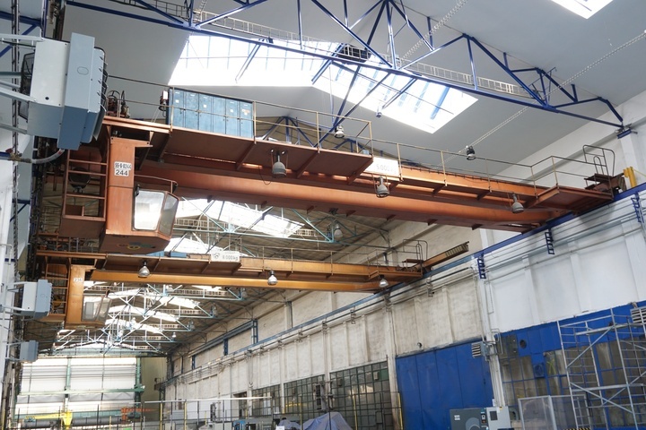 5,000kg Twin Beam Overhead Travelling Gantry Crane
