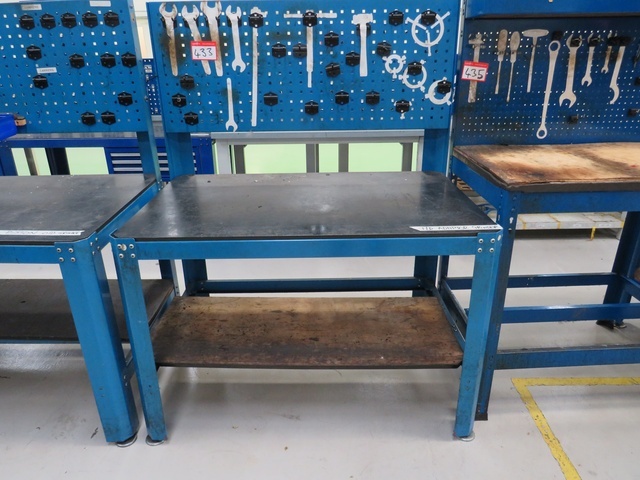 Work Bench 1.2m x 760mm x 2.6m High