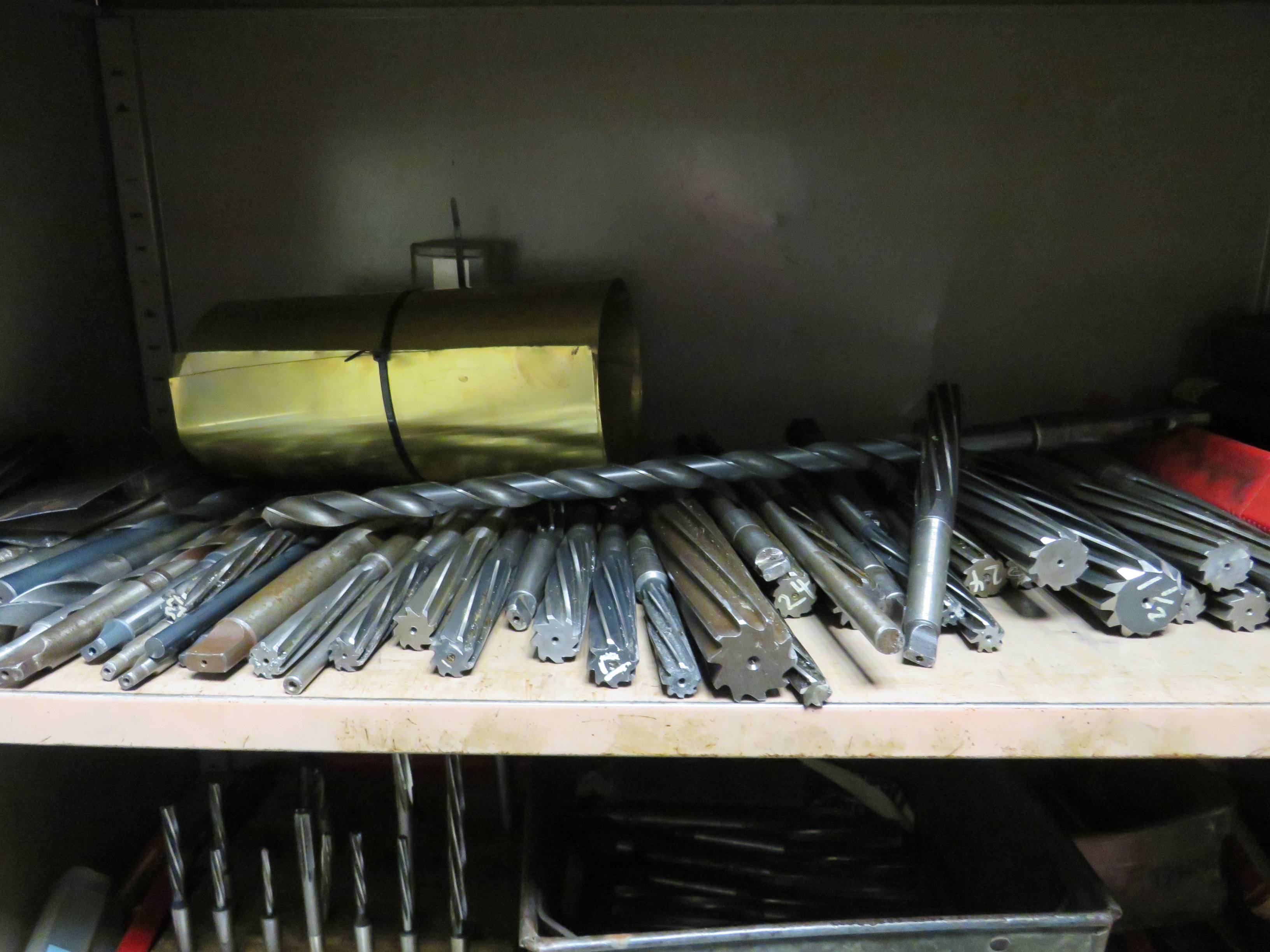 Cabinet with Qty of Taps and Reamers