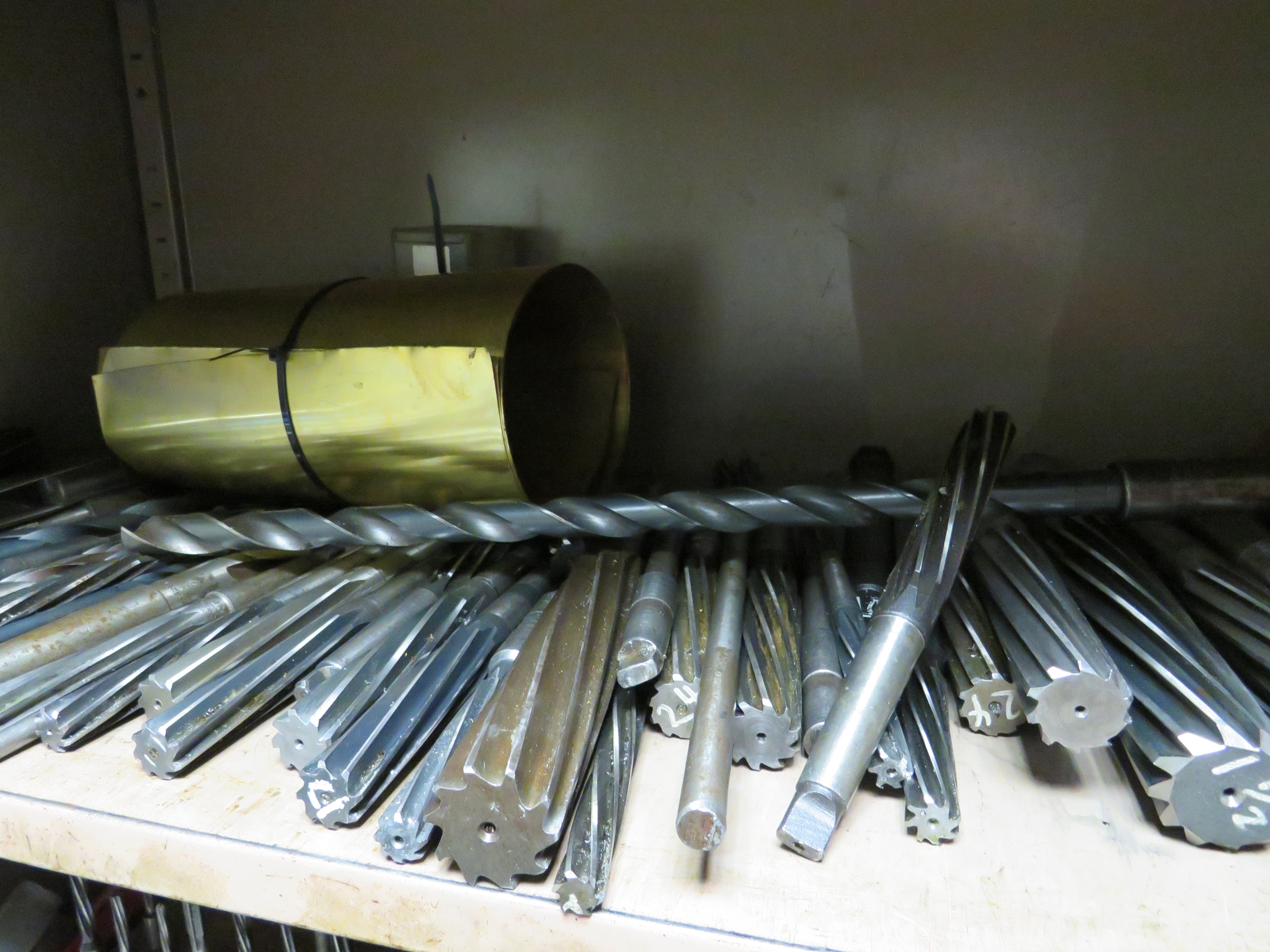 Cabinet with Qty of Taps and Reamers