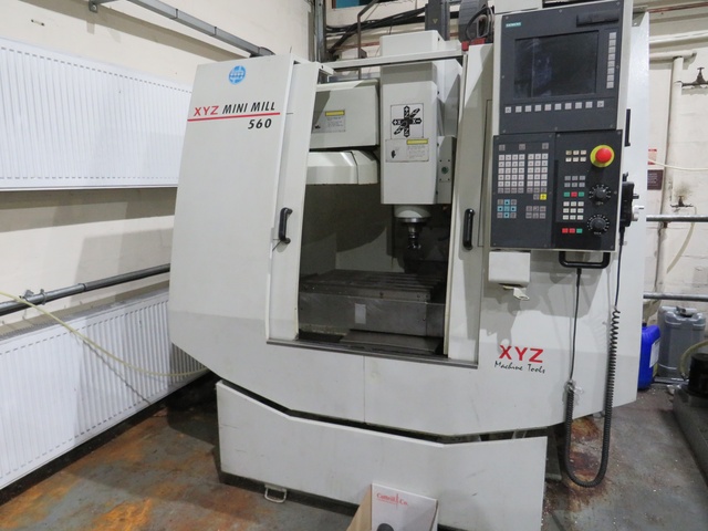 XYZ Mini Mill KR MF 560 Vertical Machining Centre